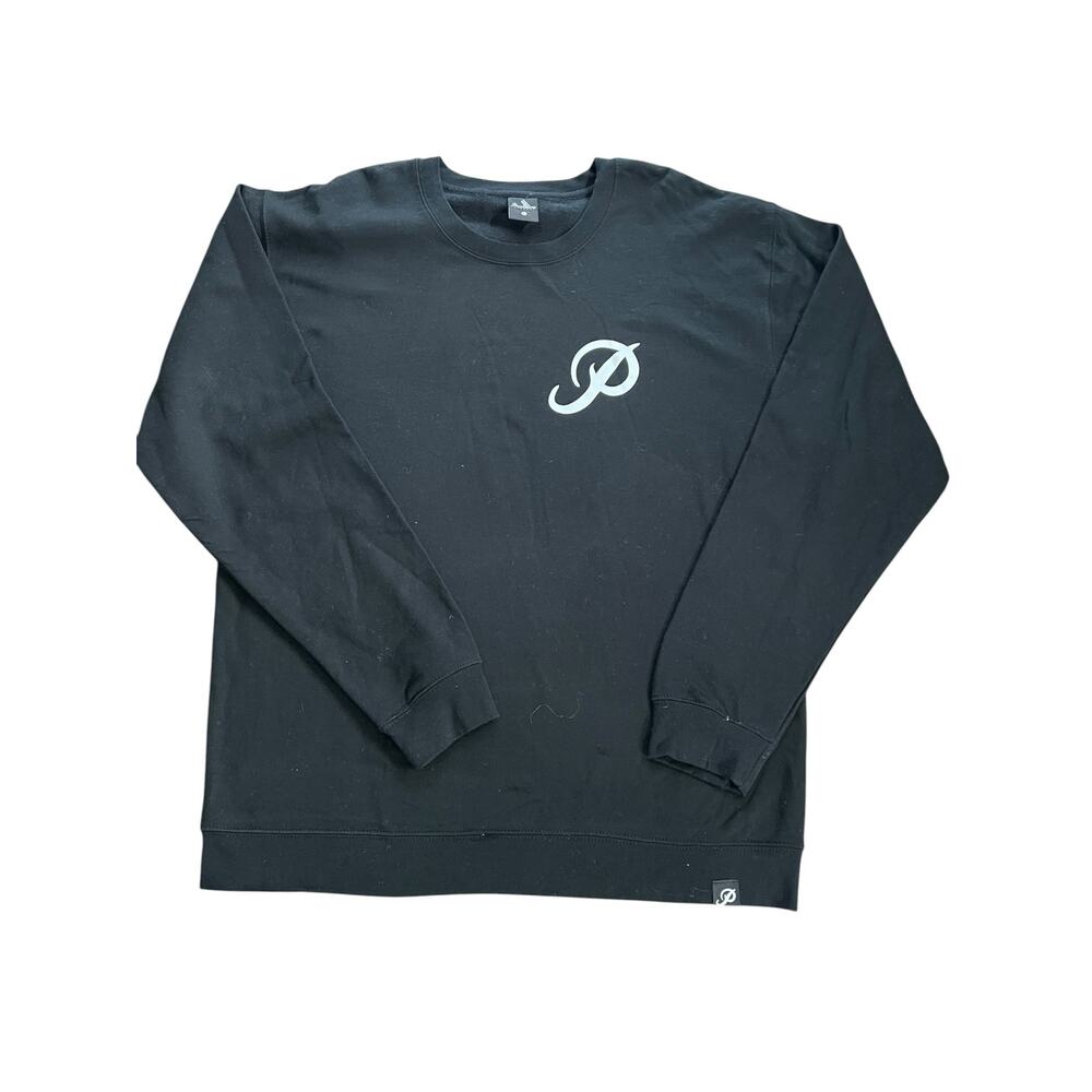 Primitive The Classic Black Skateboarding Relaxed Fit Sweatshirt NEW Size Large